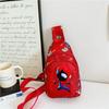 Spiderman Cartoon Kids Nylon Casual Shoulder Bag With Fun Pattern Children For