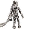European and American Cyberpunk Style Hip-hop Versatile Deformable Robot Men's Titanium Steel Necklace Pendant
