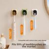 Wall Mounted Toothbrush Rack Flip-top Toothbrush Storage Box New Electric Toothbrush Storage Rack