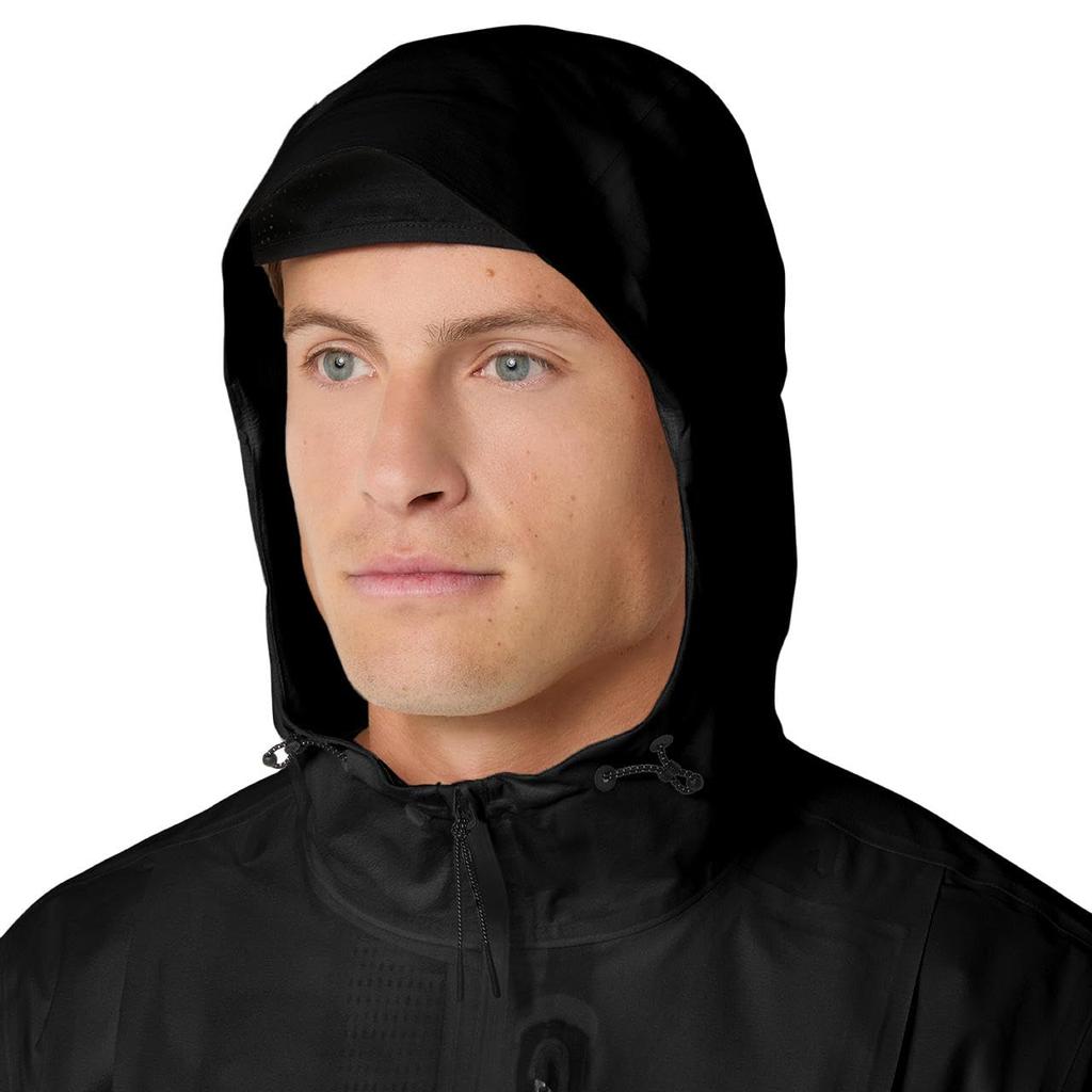 Running Wear FUJITRAIL ELITE Waterproof Jacket PERFORMANCE BLACK XL [ASICS]