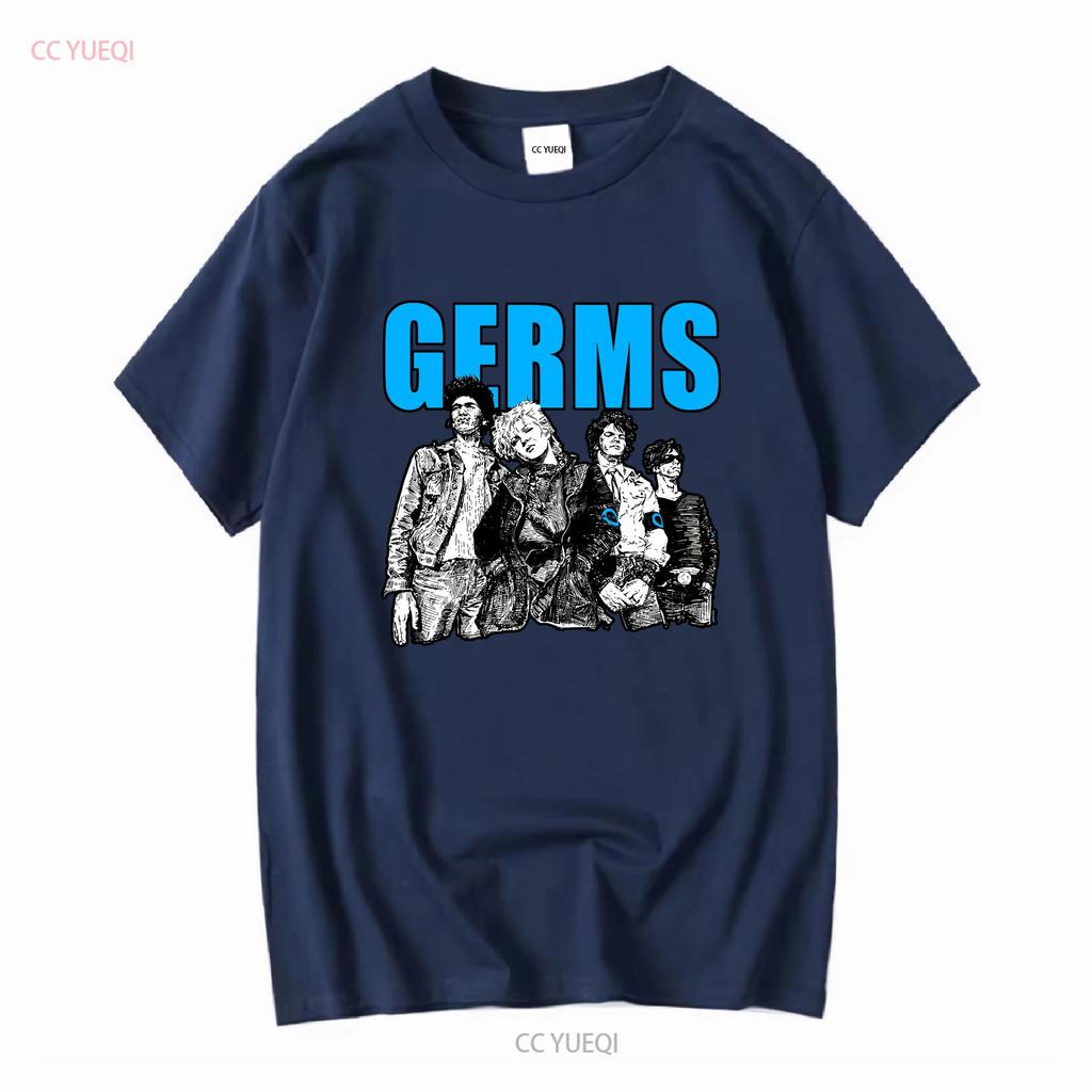 Germs T Shirt SoCal Punk Rock Band Gift for Fan TE2588 Long or Short Sleeves Vintage Washed Stretched Soft Slightly Homme