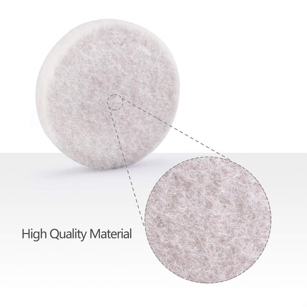 2Inch Car Felt Polishing Buffing Pad, 8Pcs Polishing Sanding Discs, Felt Polishing Wheel With Towel, 3Mm Shank Backing Pad For Rotary Tools To Polish