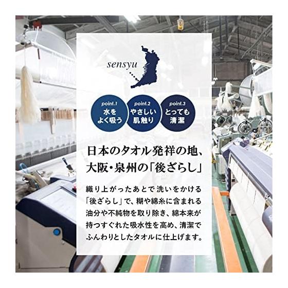 Transparan Japanese Gauze Towel Face Towel Set of 6 Assorted Magokoro Towel Senshu Towel Quick Dry Absorbent Thin 100% Cotton