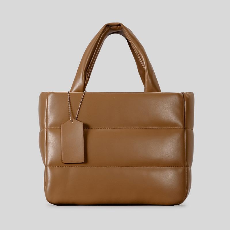 

Модная и универсальная одноплечевая сумка-тоут большой вместимости, одноплечевая сумка кроссбоди светло-коричневого