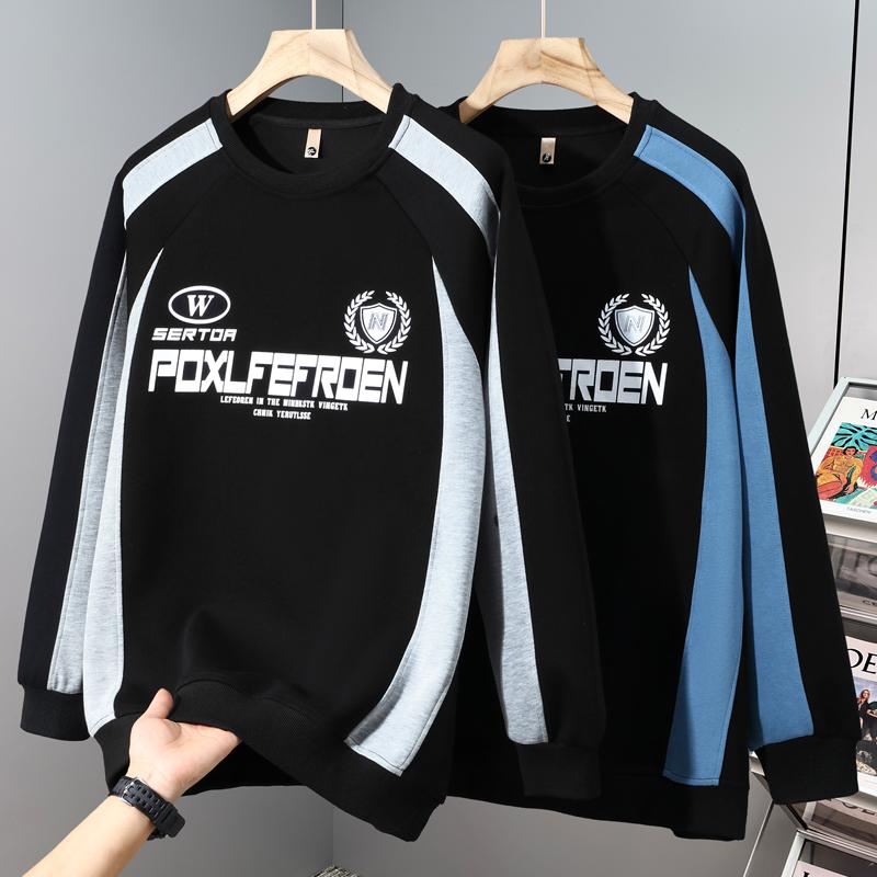 Plus Size 5XL-11XL Fashion Autumn Oversize Sweatshirts for Men Clothes Long Sleeve Tops Casual Men's Pullovers