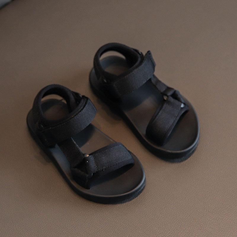 Kids Breathable Summer Sandals, Non-slip Flat Beach Shoes for Toddler Boys & Girls, Lightweight Outdoor Sport Children Footwear