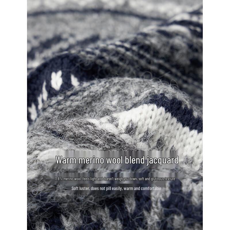 Women's Fair Isle Jacquard Knitted Cardigan