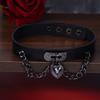 1 Stück Süß Kühl Cosplay Nieten Stern Punk Rock Gothic Damen Halsband Pu Leder Dorn Hip Hop Bondage Choker Schmuck