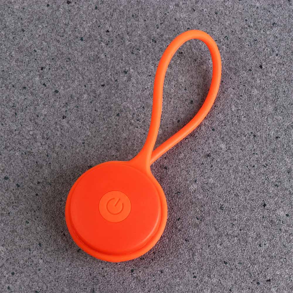 Light Night Riding Silicone Bike Rear Light Bicycle Light LED Backpack Light Bike Warning Light
