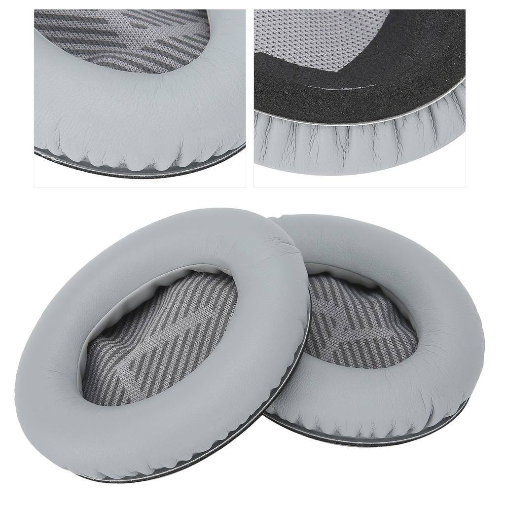 JZF‑140 Replacement Sponge Ear Pads Cushion Cover for 35 Headphones Headset PartsGray