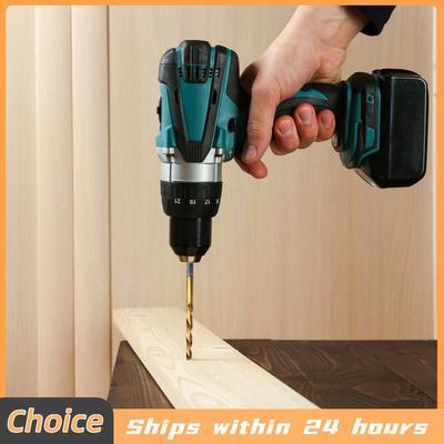 13 PCS 1/4inch Hex Drill Bit Set Impact Driver Twist Drill Bit Set Quick Change Design High Speed Steel Drill Bit Set 1.5-6.5mm