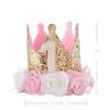 1-7 Year Old Baby Shower 1 Year Old Birthday Kids Shower Party Supplies Baby Birthday Party Crown Princess Crown Headband