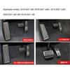 Car Accelerator Brake Pedal Footrest Pedal Plate Cover For Volvo XC60 XC90 S90 v90 s60 v60 xc40 Accessories 2022-25