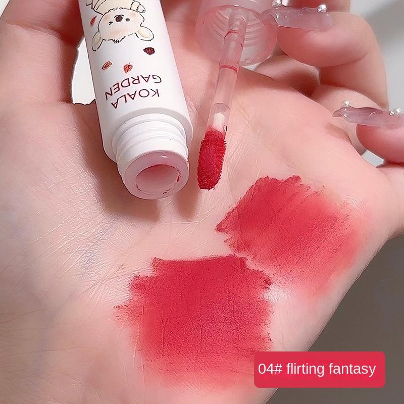 Velvet Lip Mud Lip Glaze White Lasting Soft Mist Matte Lipstick Students Affordable Makeup