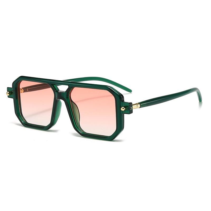 New Sunglasses European and American Fashion Street Pography Square Frame Sunglasses