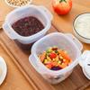 700ML Microwave Rice Cooker Fast Cooking Steamer Lunch Box for Office Workers Multifunctional Food Grade PP