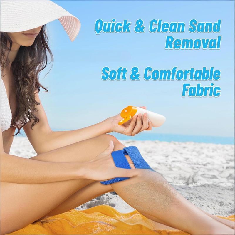 Beach Sand Removal Gloves Lightweight And Hand-Washable Suitable For Outdoor Beach Use Sandproof Beach Towels