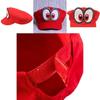 Cappellino Super Mario Odyssey Unisex Cappellino da Baseball Rosso Accessorio Costume Cosplay Per Adulti e Bambini