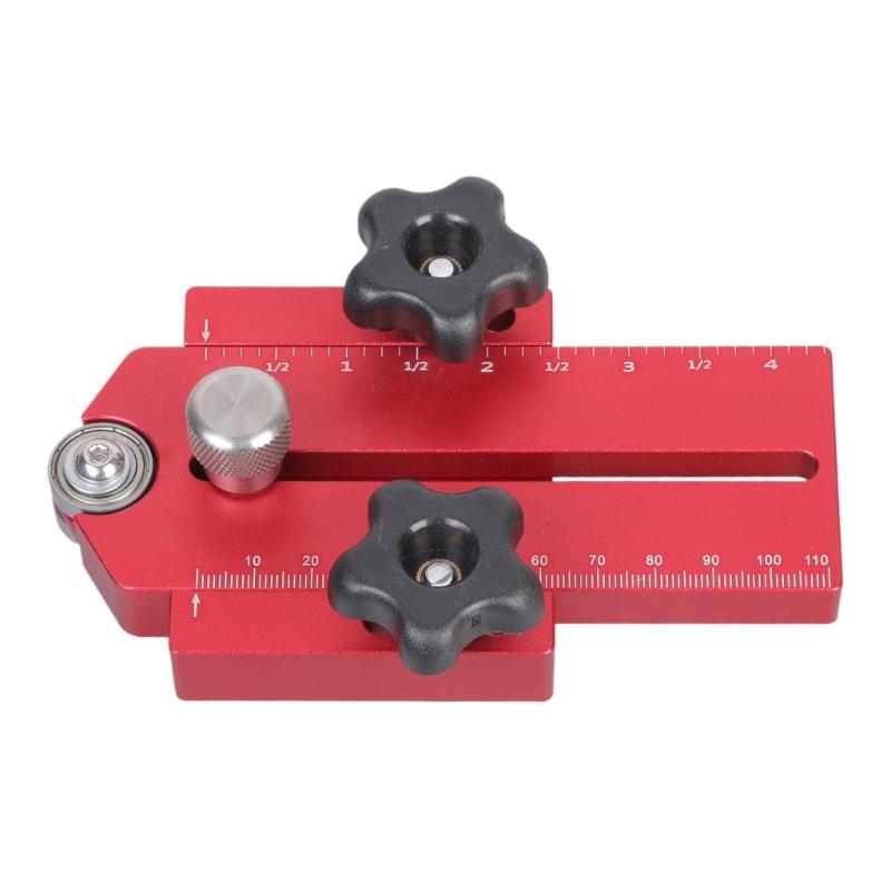 Professional Saw Table Pushing Limit Backer Workbench Fast Cutting Workbench Chute Positioning Tool with Sliding  Roller