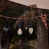 Outdoor Camping Lamp with Clip Hook 3 Lighting Modes Multifunctional Lighting Device Plastic LED Lantern Hanging Tent Light Tungsten
