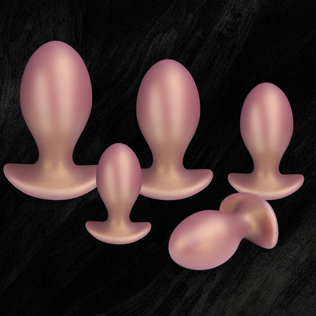 New Wearable Dragon Egg Sized Anal Plug Masturbator Toy For Women Liquid Silicone Harem