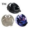 3D Printed Dragon Sculpture Jewelry Tray, Fantasy Catchall, Gothic Key Room Decor Holder, Medieval Desktop Storage Gift for Fans Home