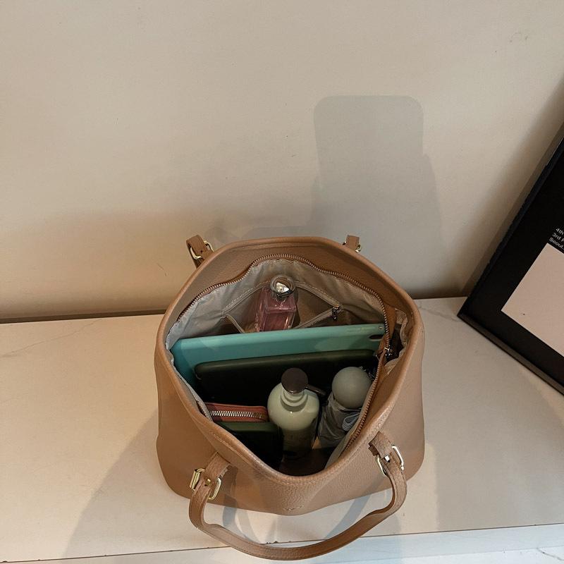 Handväska Dam Ny Mångsidig Mode Stor Kapacitet Pendlar Axelväska Tygväska