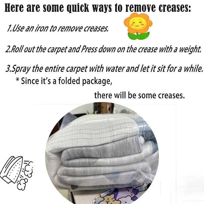 Colorful Symbol Carpet Mat Rug Music Note Pattern Non-Slip Floor Mat for Living Room Bedroom Home Decoration Gradient Design