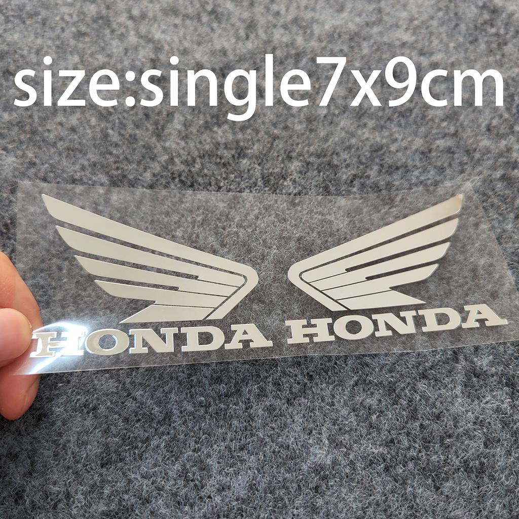 Metal Honda Sticker Logo Motorcycle Tank Helmet Bike Decal