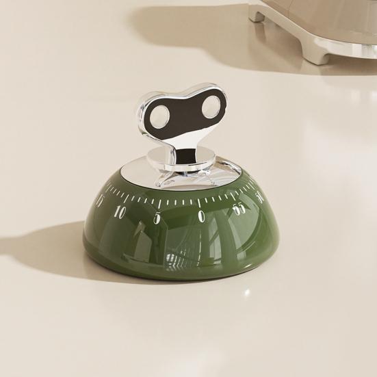 Mechanical Kitchen Timer Adjustable Countdown Timer with Precise Seconds And Minutes No Batteries Needed Magnetic Back Loud Ringing Alert for Cooking