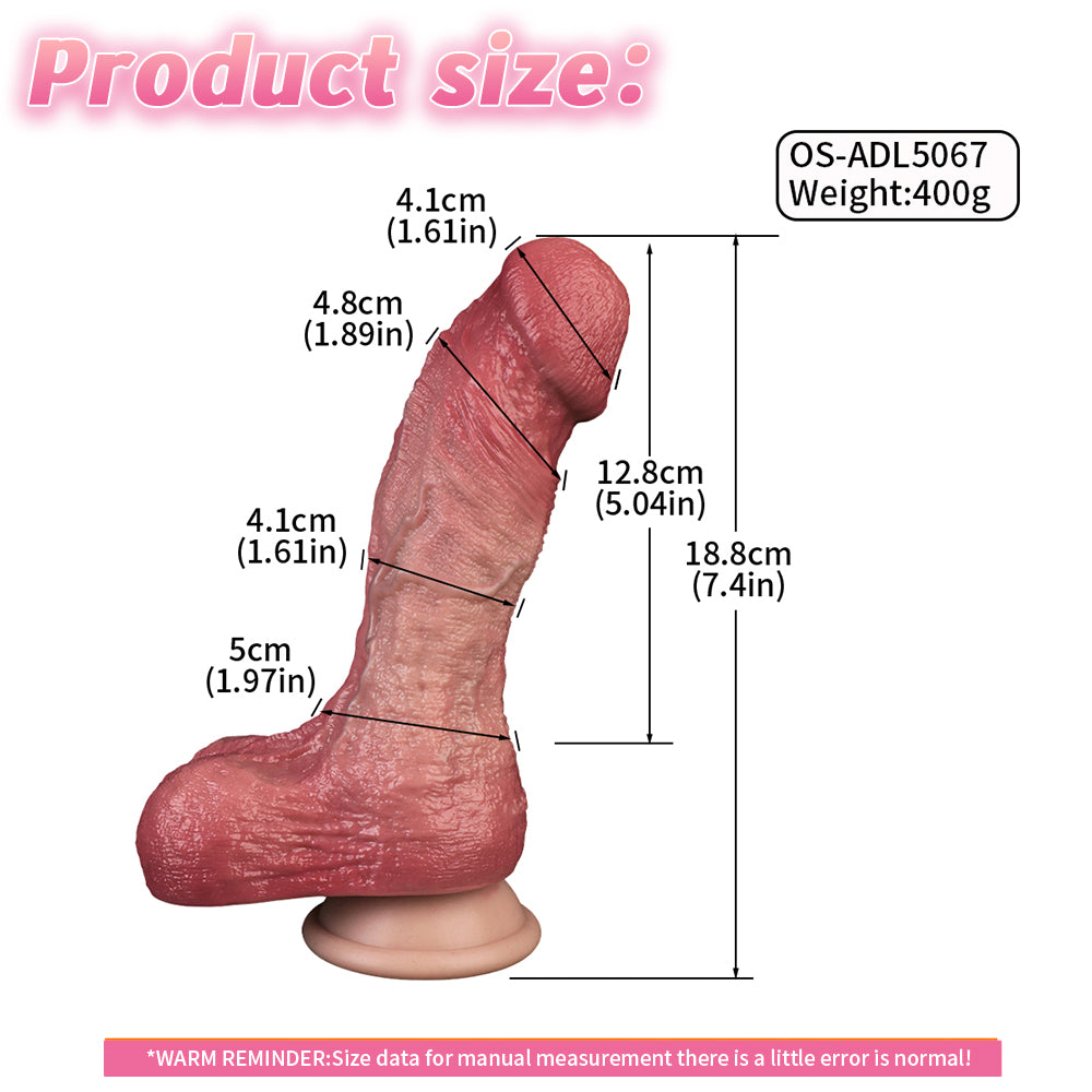 Hines Double Realistic Dildo Realistic Dildos