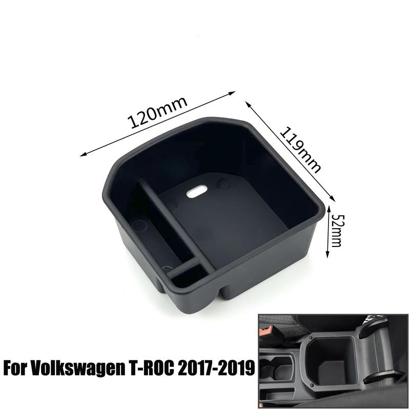 Car Armrest Storage Box For Volkswagen T-Cross T-ROC Golf Sportsvan SV Jetta MK6 GTI MK6 R20/Golf 6 Scirocco Teramont Atlas