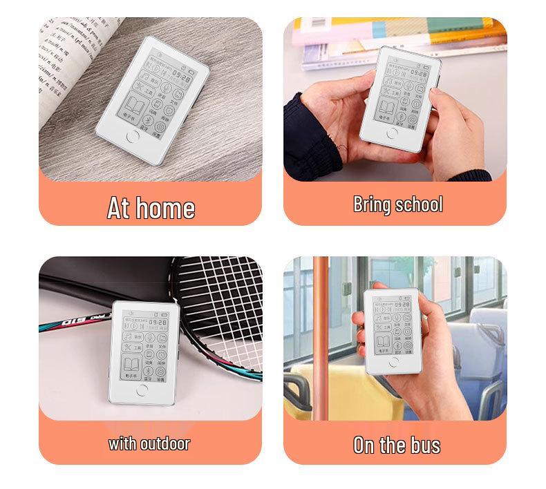 E-Ink MP3 Danmei Novel Reader: Portable E-Paper Book & Music Player for Students