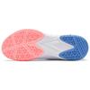 Li Ning Ace Abrasion Resistant Breathable Low top Badminton Shoes Unisex White Pink Blue AYTT001-6