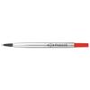 Parker Ballpoint Ink Genuine Imported Product Pen, Water-based Refill, Medium, Red, S1164283,