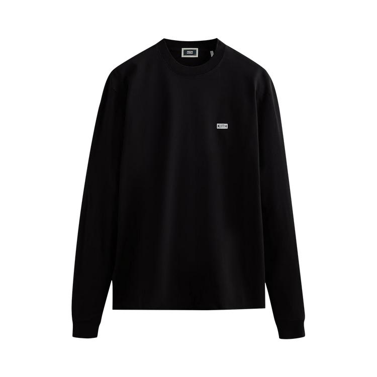 

Kith Long-Sleeve Lax Tee Black Men Tops KHM030688-001 XXL