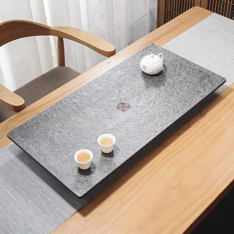 Natural Fired Wujin Stone Tea Tray