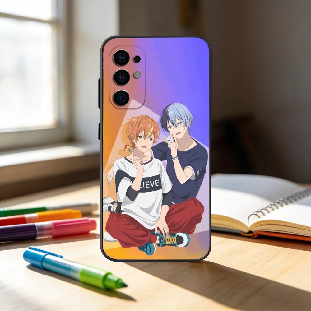 A-Akito Shinonome T-Toya Aoyagi  Phone Case For Samsung S25,S24,S21,S22,S23,S30,Ultra,S20,Plus,Fe,Note,10,9,5G Black Cover