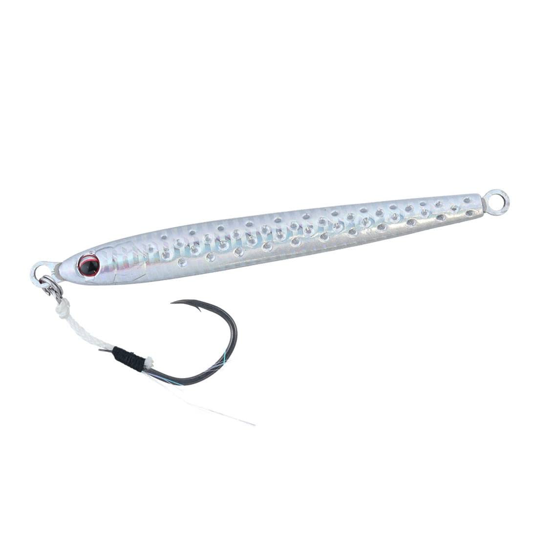 

DAIWA Metal Jig Shore Spartan Darting Jig 90g Silver Lure