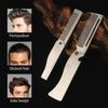 Beard Comb Folding Pocket Beard Combs Oil Head Comb Hair Styling Comb Portable Steel Combs  Salon