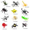 Funny 12Pcs Simulation Insect Toy Spider Model Fun Realistic Ladybird Dragonfly Animal Toy Children'S Wacky Toys Birthday Gifts