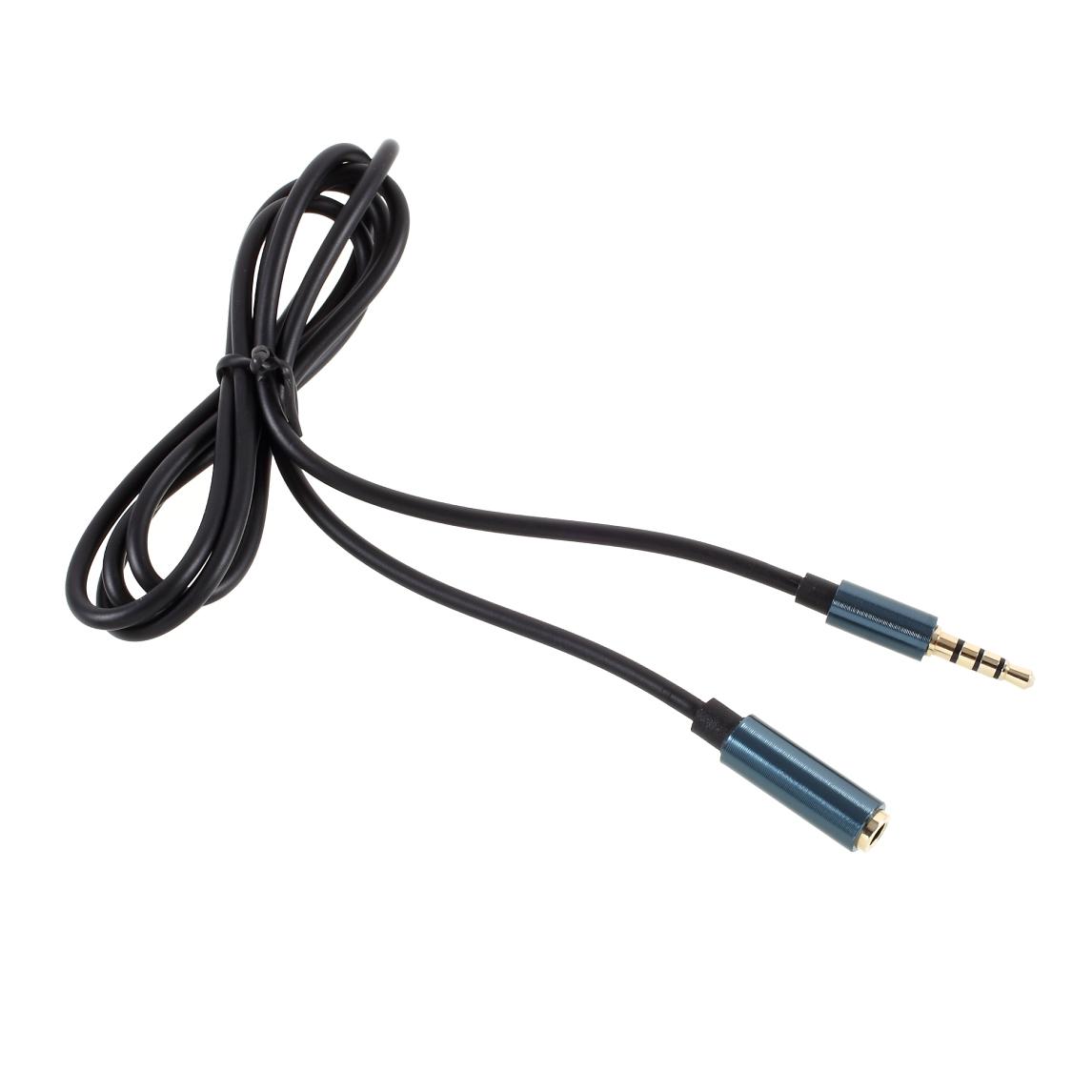 

1M 3.5mm Male to Female Audio Extension Cable for Computers MP3 Earphone As Shown A