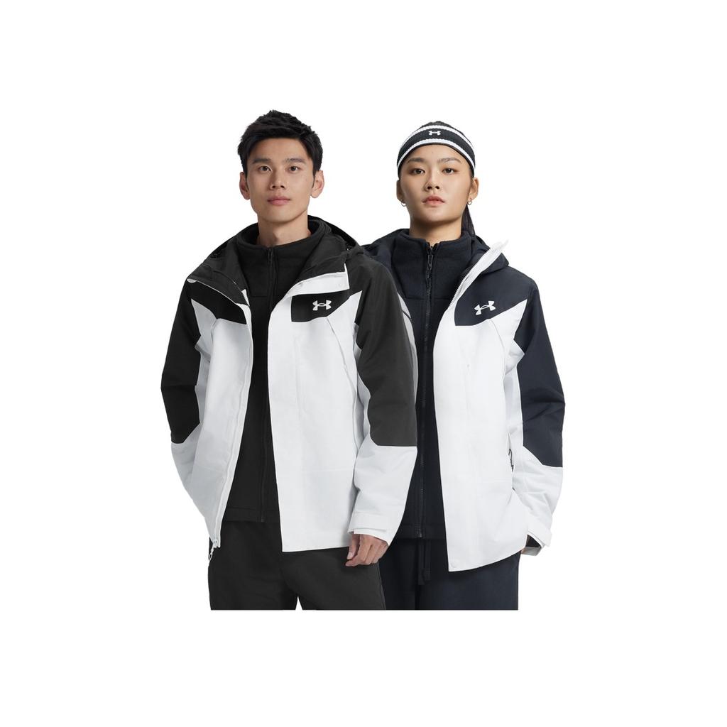 Under Armour Comfortable Brand Logo Hooded Skin-Friendly Three-In-One Jacket Unisex jackets 6012831-100