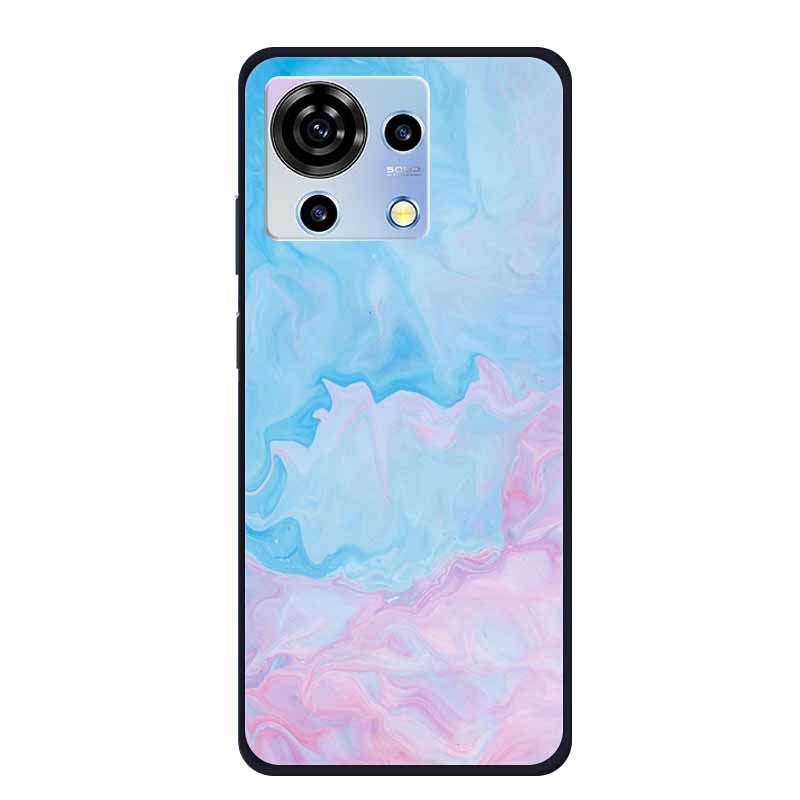 Phone Case For ZTE Blade V50 Vita Marble TPU Soft Silicone Cover for ZTE BladeV50 Vita V50Vita Cases Mica Painted Colorful Para