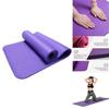 Premium Qualität 10mm Dicke Große Yogamatte Mit Hochdichter Rutschfester Oberfläche