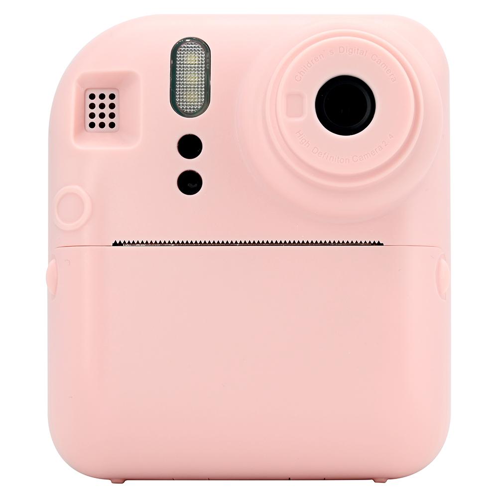 

KDC-0013E 2.4-inch Screen Dual Lens Kids Instant Camera Photo Thermal Printing Camera Toy Pink