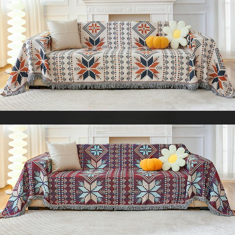 Sofa Towel Winter Universal Cover Cloth Full Covered Sofa Cushion Cover Cover Blanket Single Three Four Seasons Universal