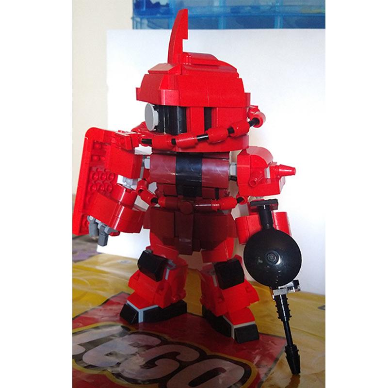 Building Block Is Compatible With Ms-06S Slag Ancient Ii Creative Assembly, Toy Building Block Assembly Children'S Education