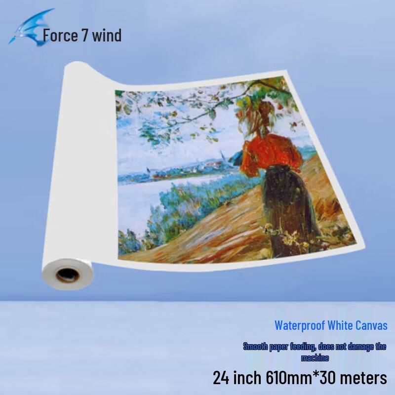 Qijifeng Waterproof Indoor Plotter Canvas Roll