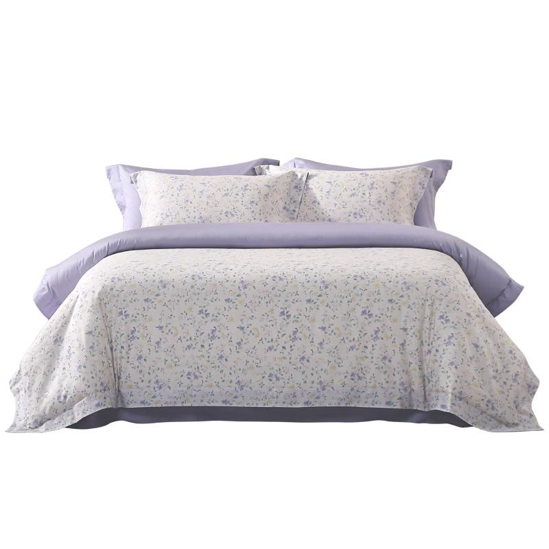 Mercury Home Textiles 100% Long-Staple Cotton 4-Piece Bedding Set